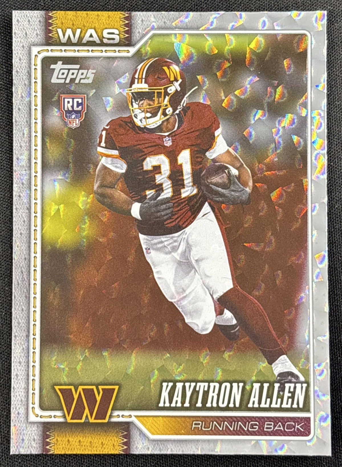 Kaytron Allen 2026 Topps Crackle Commanders