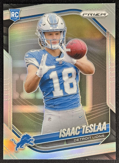 Isaac TeSlaa 2025 Panini Prizm Silver Lions