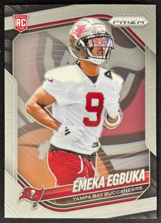 Emeka Egbuka 2025 Prizm Buccaneers - front