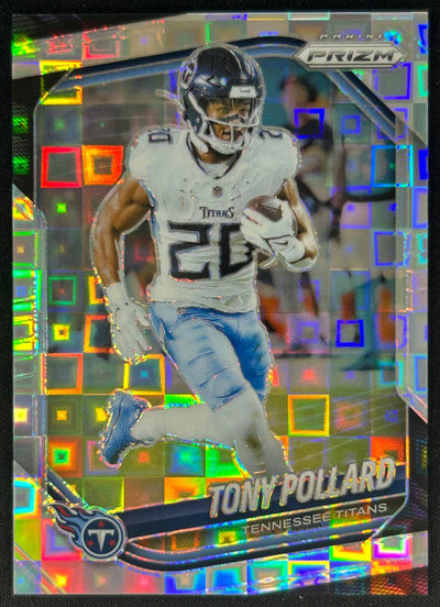 Tony Pollard 2025 Prizm Pandora /400 Titans Sports Trading Cards