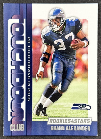 Shaun Alexander 2024 Panini Rookies & Stars Touchdown Club Seahawks Sports Trading Cards