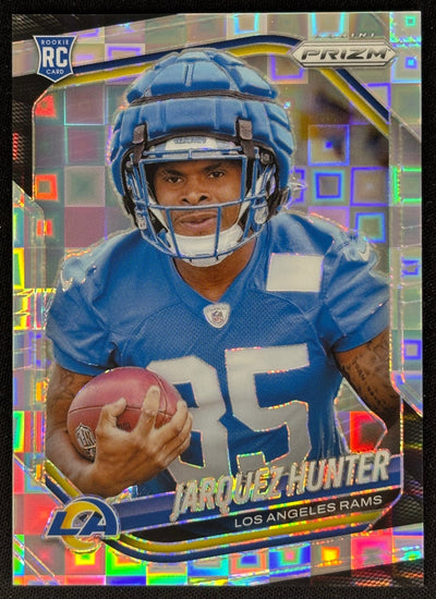 Jarquez Hunter 2025 Prizm Pandora /400 Rams Sports Trading Cards