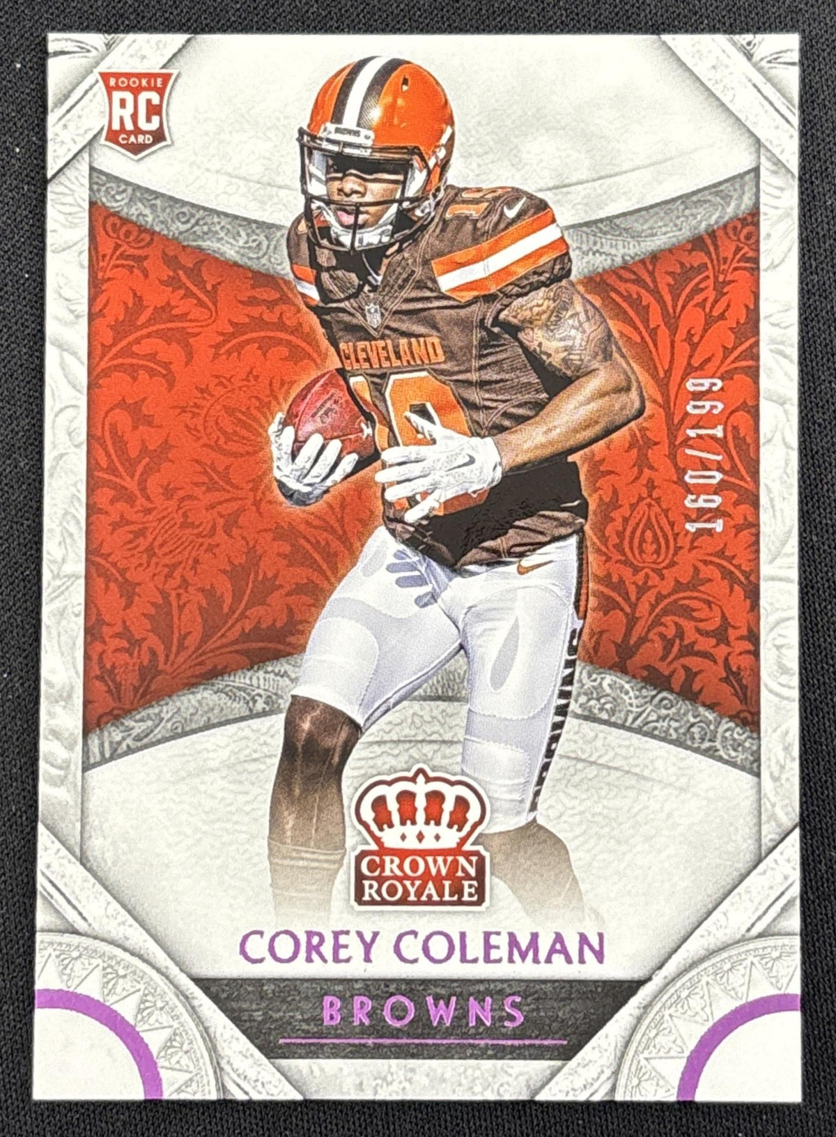Corey Coleman 2016 Panini Crown Royale Pink /199 Browns