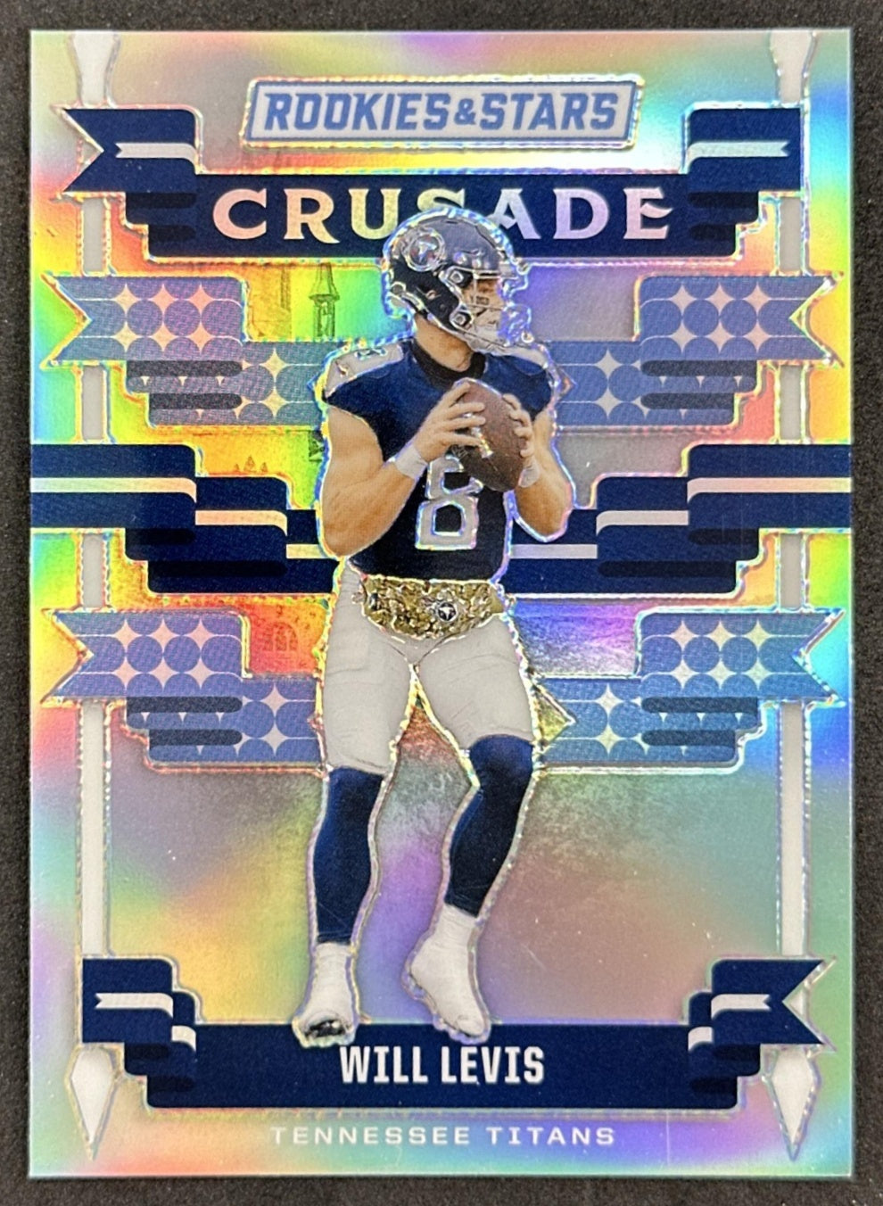 Will Levis 2024 Panini Rookies & Stars Crusade Silver Titans
