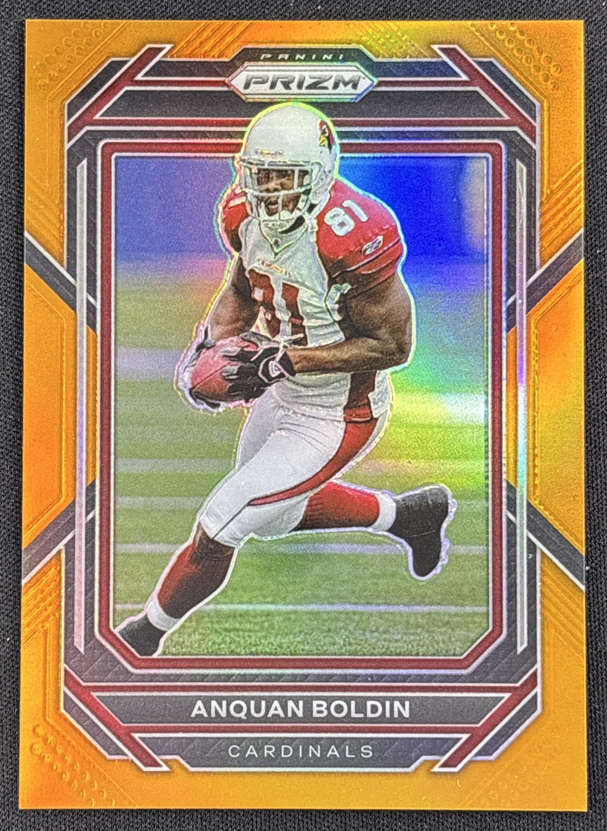 Anquan Boldin 2022 Panini Prizm Orange /249 Cardinals