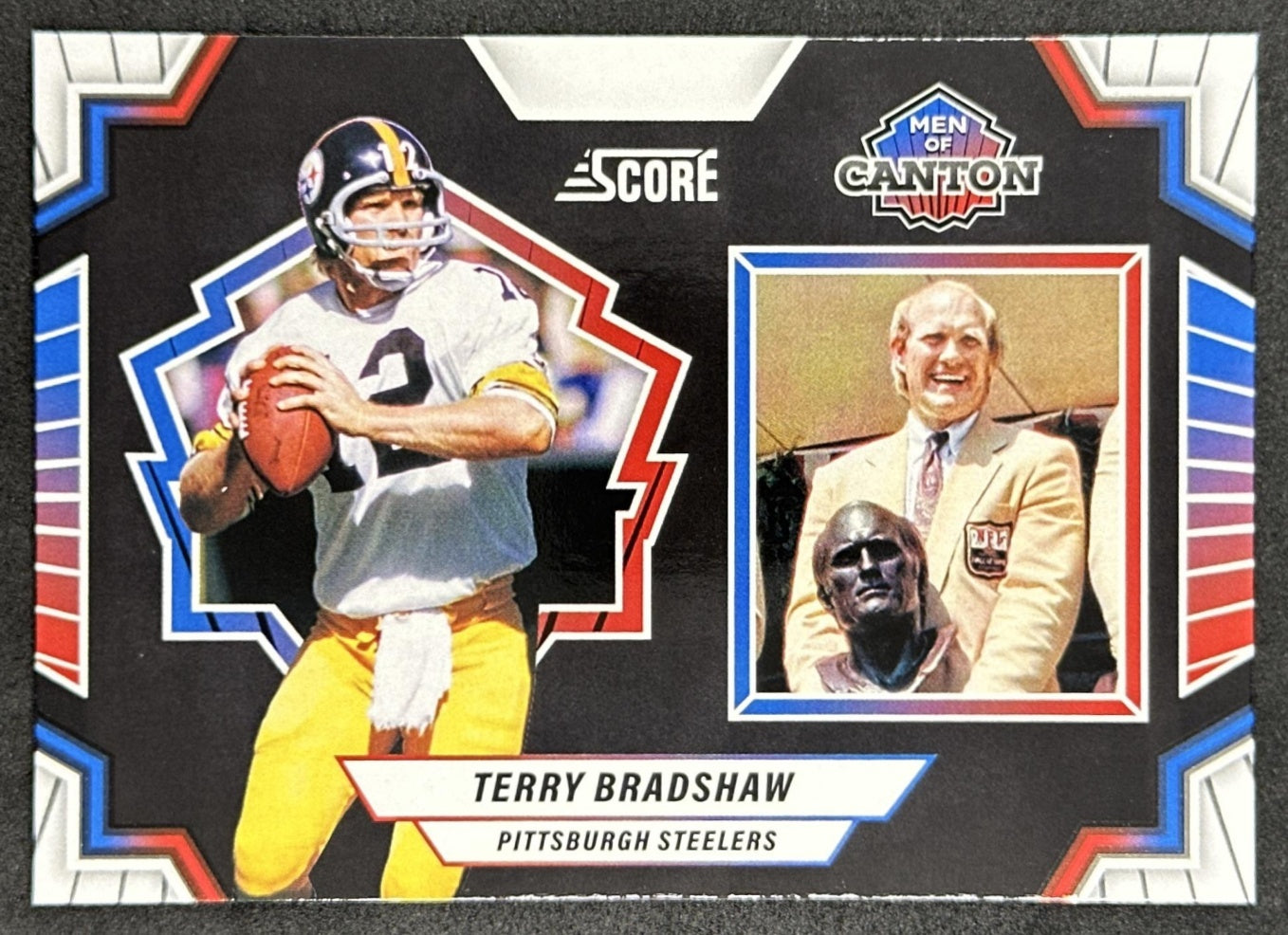 Terry Bradshaw Men of Canton Score 2025 Steelers