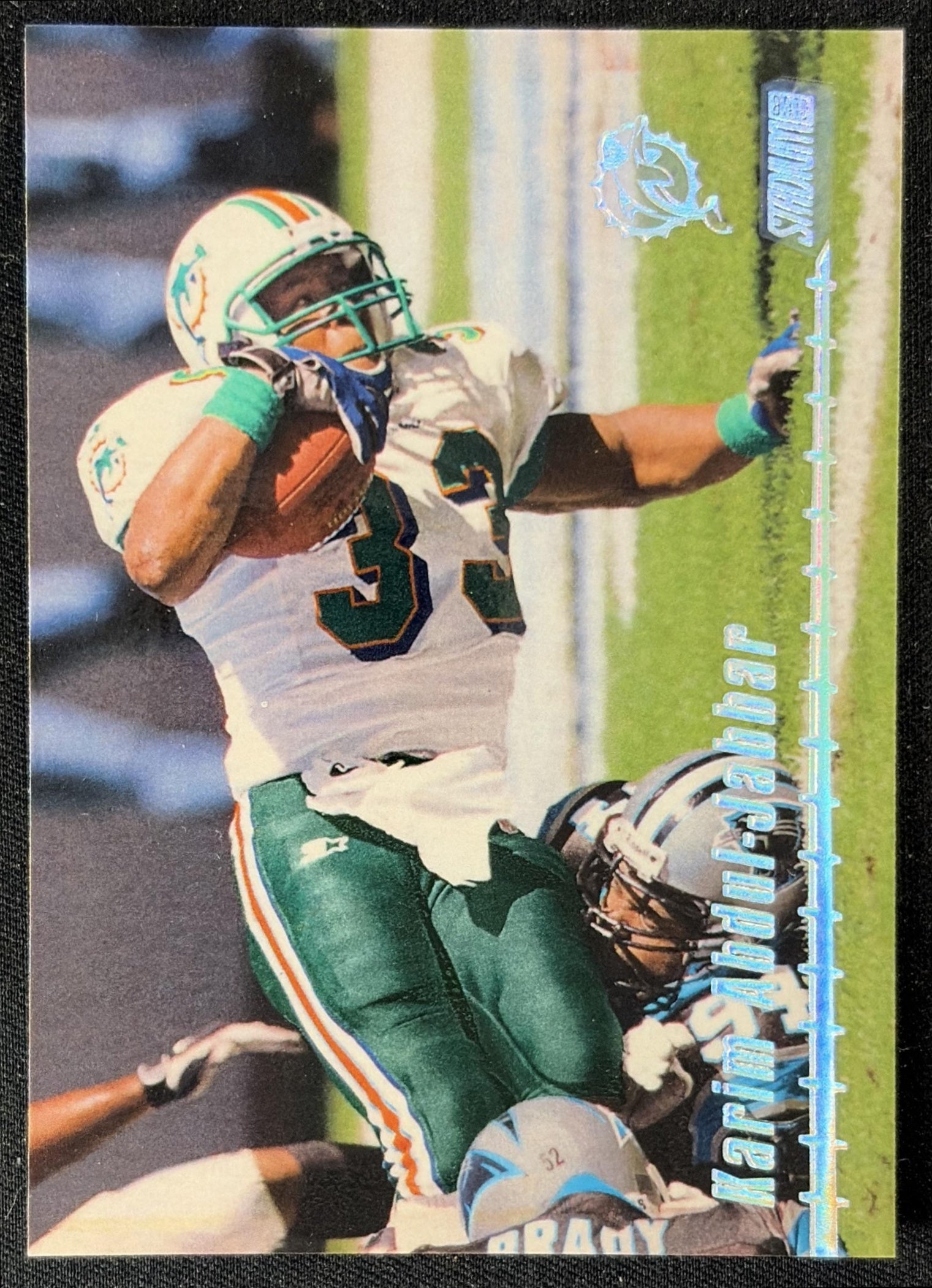 Karim Abdul-Jabbar 1999 Topps Stadium Club Dolphins front