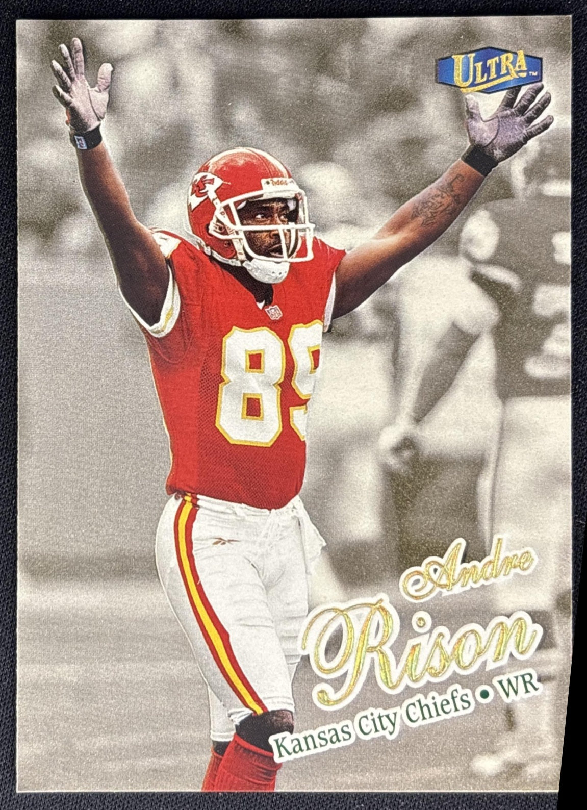 Andre Rison 1998 Fleer Ultra Gold Medallion Chiefs front