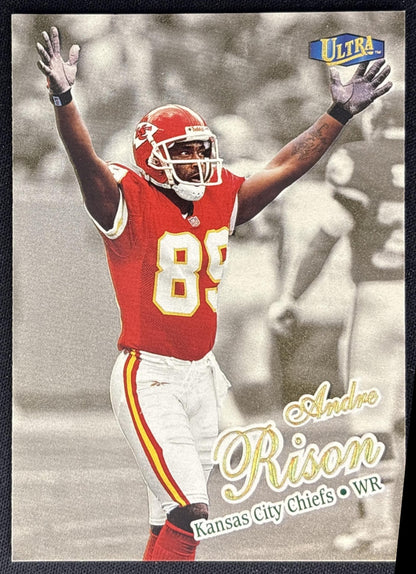 Andre Rison 1998 Fleer Ultra Gold Medallion Chiefs front