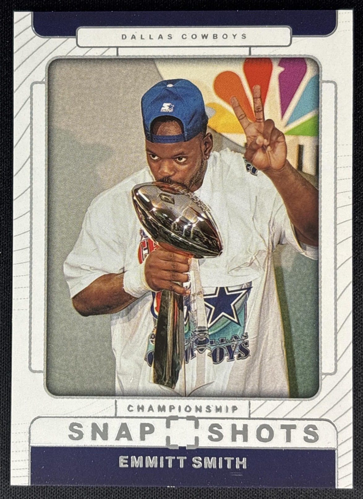 Emmitt Smith 2025 Panini PhotoGenic Championship Snapshots Cowboys
