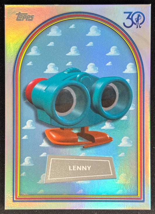Lenny 2025 Topps Pixar Crystal 30 Years of Toy Story Non-Sports Trading Cards