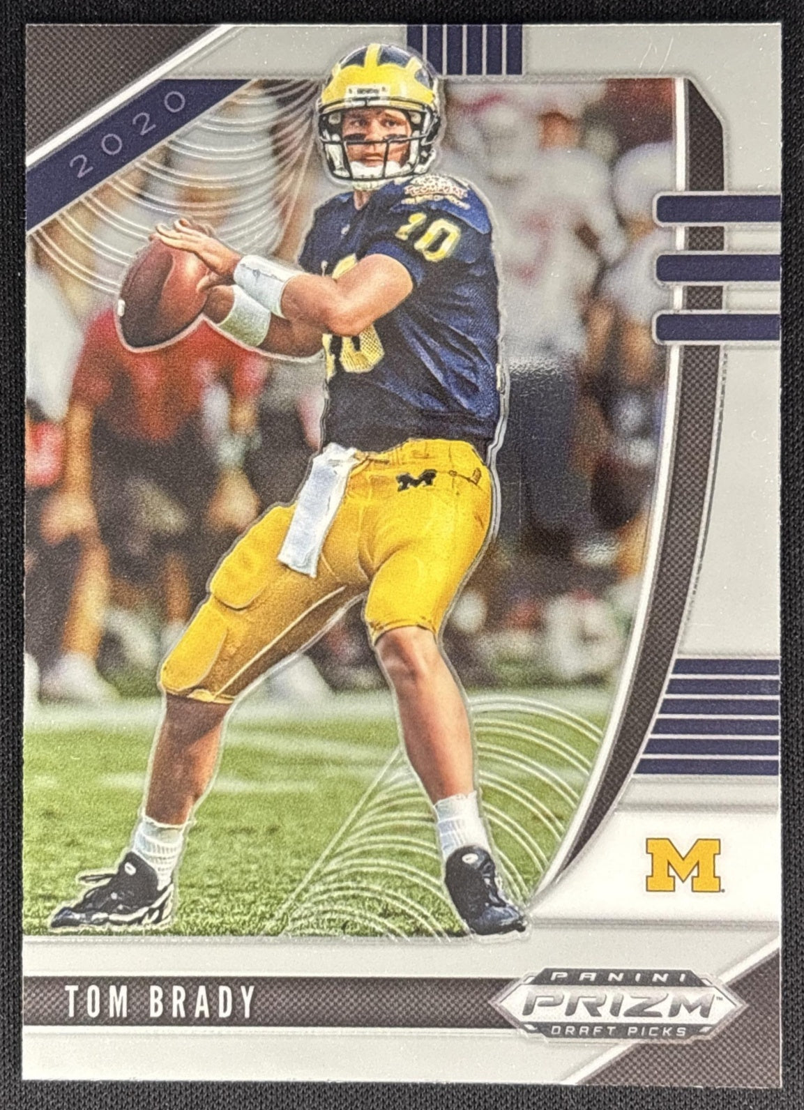 Tom Brady 2020 Panini Prizm Draft Picks Wolverines Sports Trading Cards