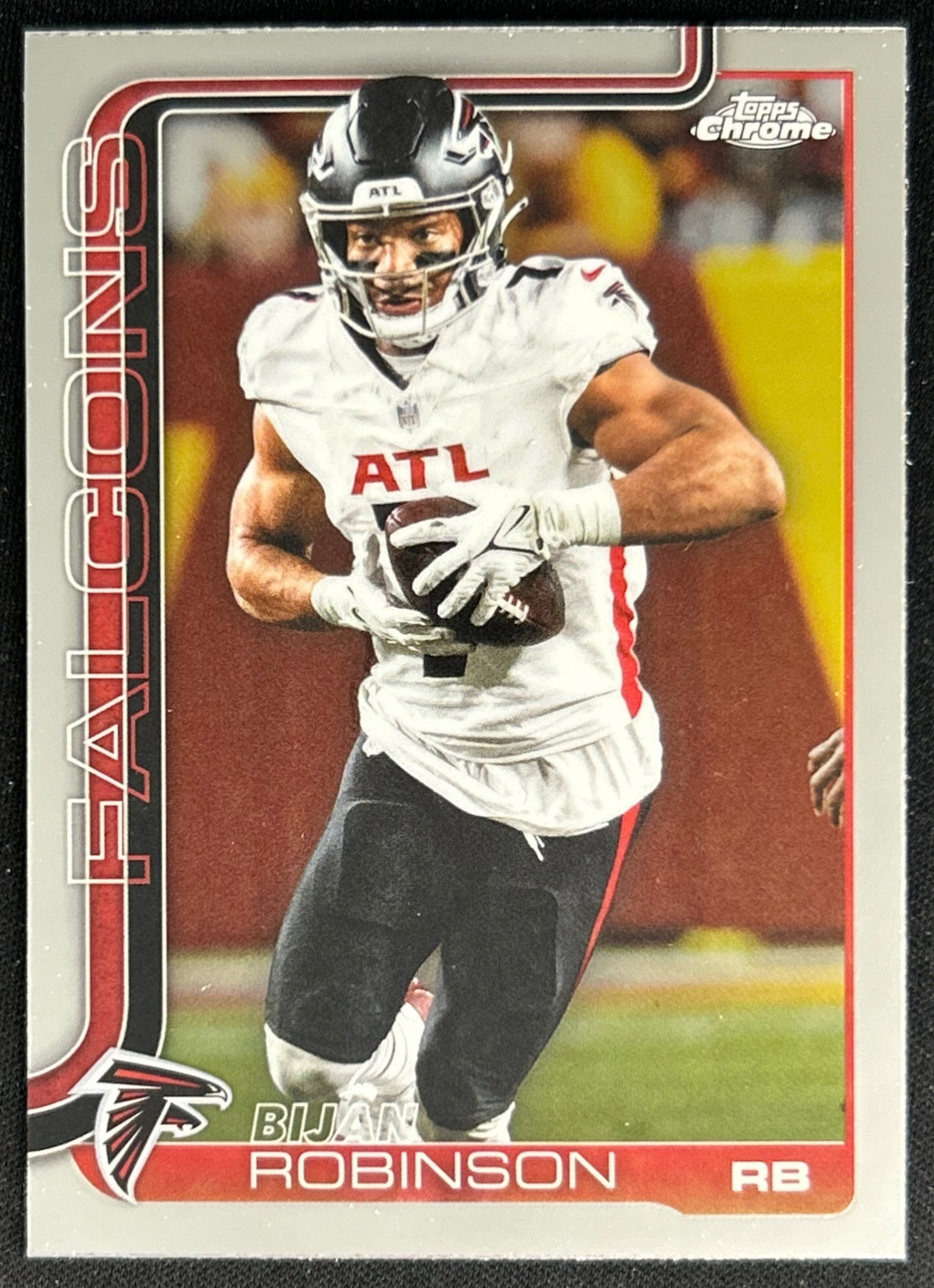 Bijan Robinson 2025 Topps Chrome Falcons Default Title Sports Trading Cards