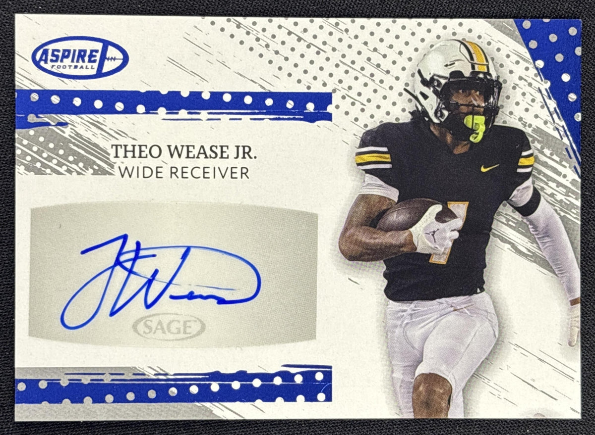Theo Wease Jr. 2025 SAGE Aspire Auto Blue