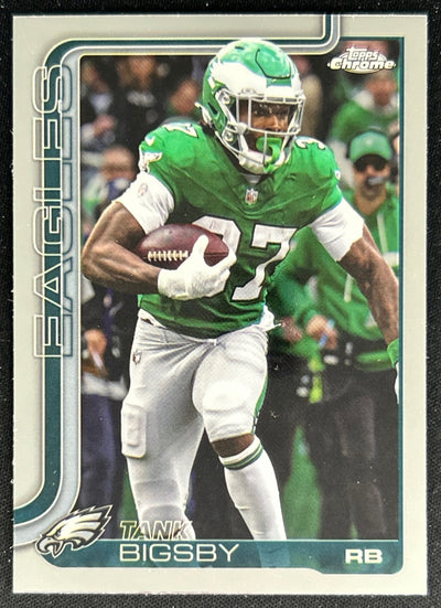 Tank Bigsby 2025 Topps Chrome Eagles Default Title Sports Trading Cards