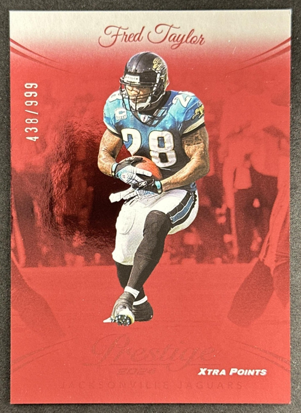 Fred Taylor 2024 Panini Prestige Red Xtra Points /999 Jaguars Sports Trading Card