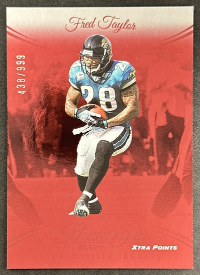 Fred Taylor 2024 Panini Prestige Red Xtra Points /999 Jaguars Sports Trading Card