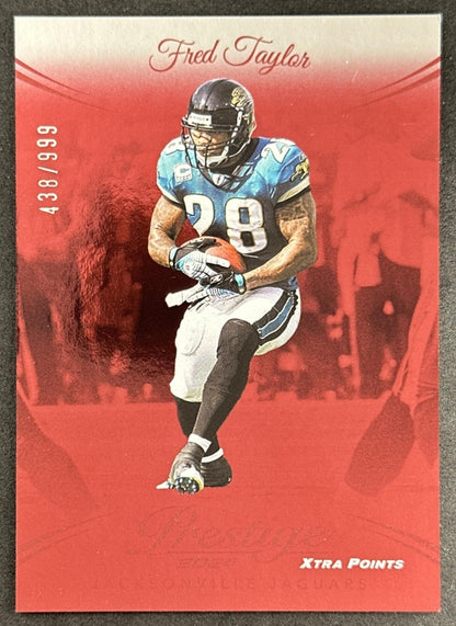 Fred Taylor 2024 Panini Prestige Red Xtra Points /999 Jaguars Sports Trading Card