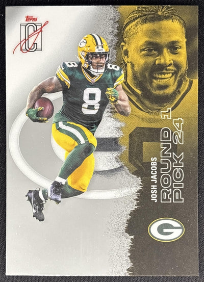 Josh Jacobs 2025 Topps Signature Class Chrome Veteran Packers Sports Trading Cards