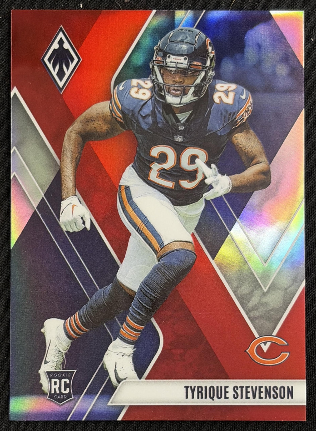 Tyrique Stevenson 2023 Panini Phoenix Red /250 Bears - Front