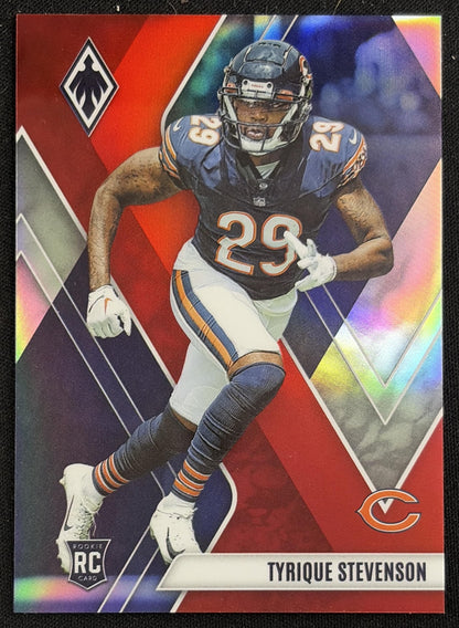 Tyrique Stevenson 2023 Panini Phoenix Red /250 Bears - Front