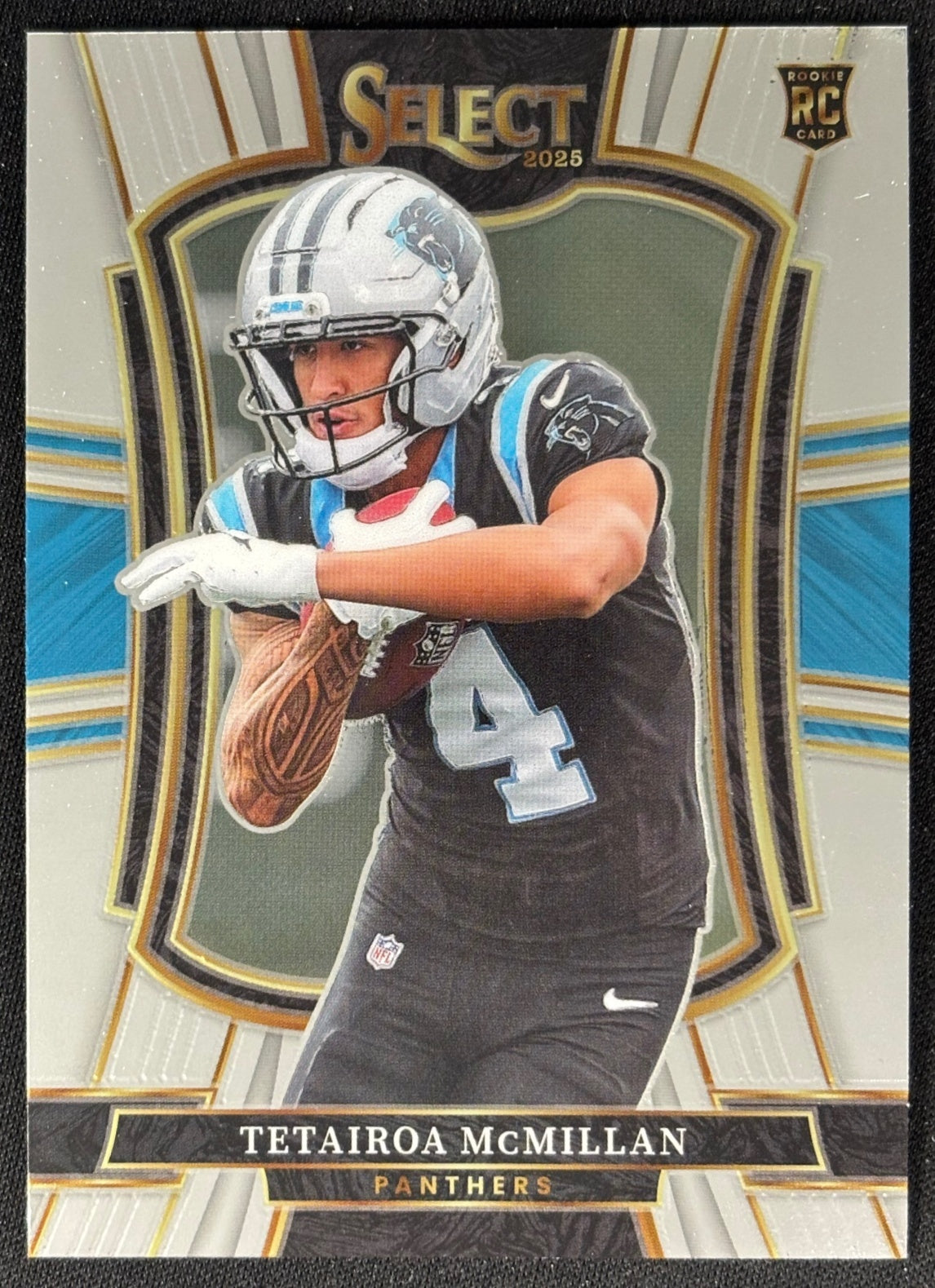 Tetairoa McMillan 2025 Select Premier Level Panthers Sports Trading Card
