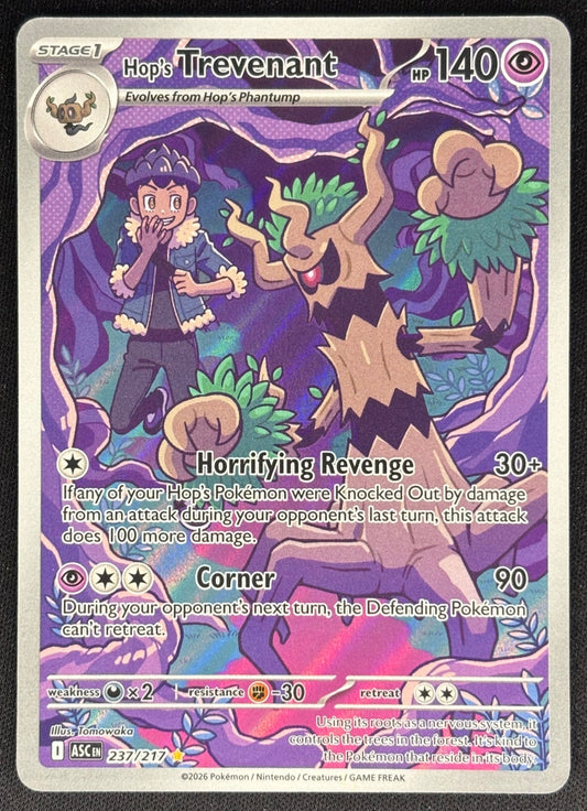 Hop's Trevenant 2026 Pokemon Ascended Heroes Non-Sports Trading Cards
