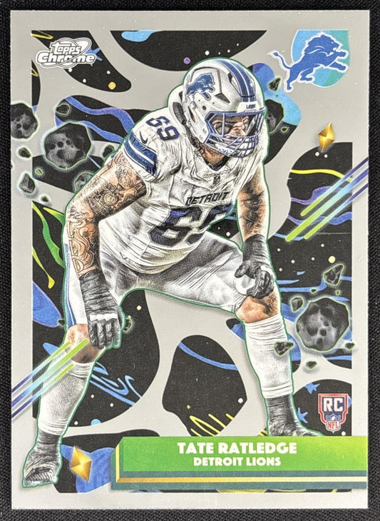 Tate Ratledge 2025 Topps Cosmic Chrome Lions