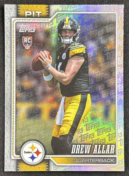 Drew Allar 2026 Topps Flagship Fanatics Foil Steelers