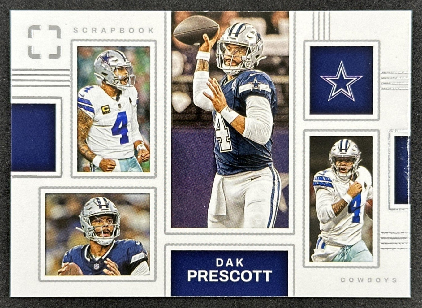Dak Prescott 2025 Panini PhotoGenic Scrapbook Cowboys Default Title Sports Trading Cards