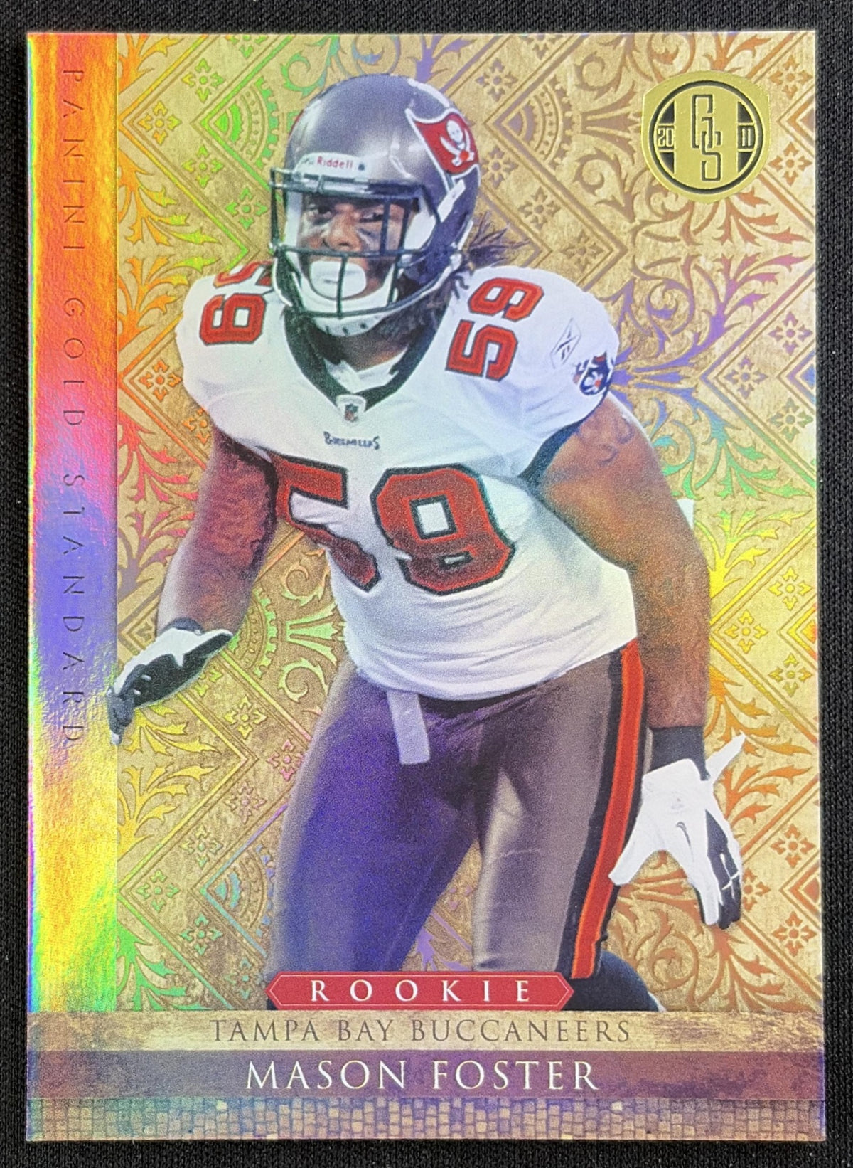 Mason Foster 2011 Panini Gold Standard /299 Buccaneers - Front