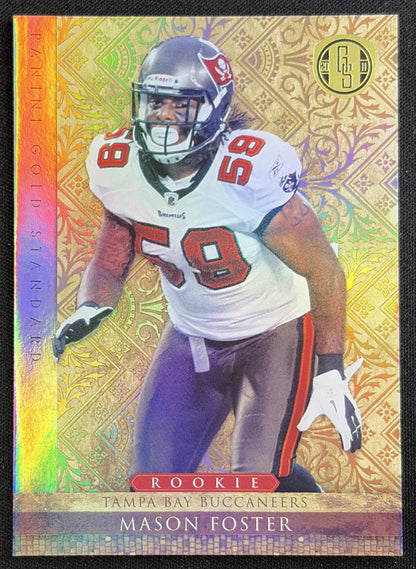 Mason Foster 2011 Panini Gold Standard /299 Buccaneers - Front