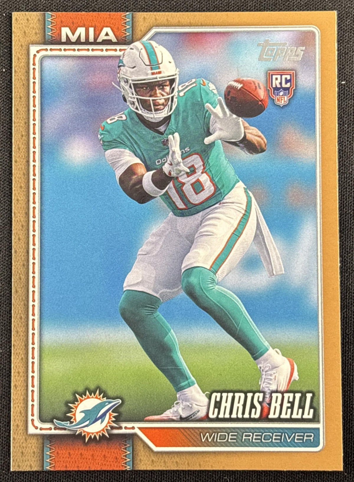 Chris Bell 2026 Topps Gold /2026 Dolphins