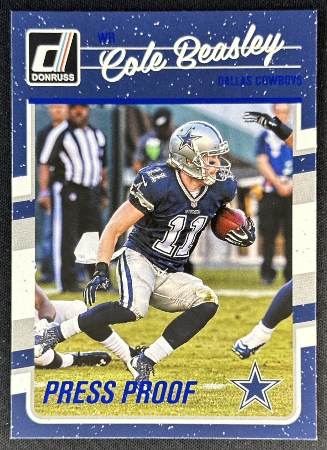 Cole Beasley 2016 Panini Donruss Press Proofs Blue Cowboys Default Title Sports Trading Cards