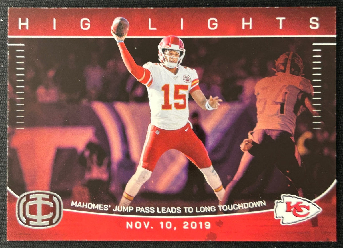 Patrick Mahomes II 2025 Icon Highlights Chiefs Default Title Sports Trading Cards