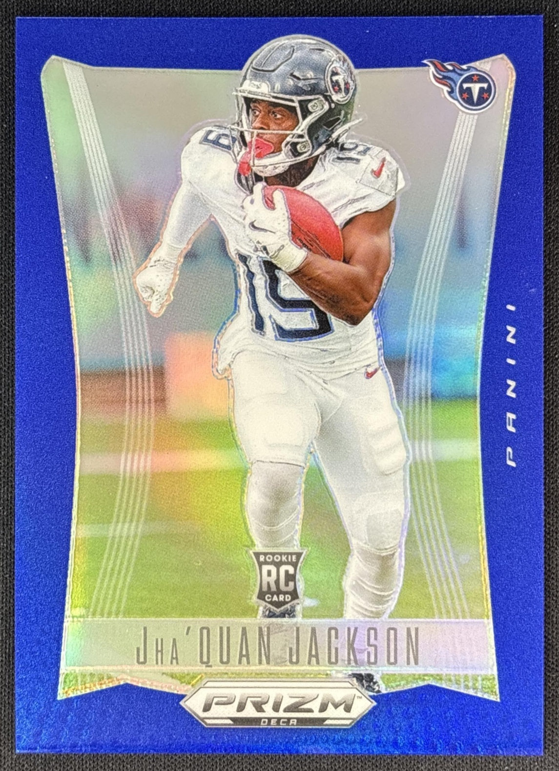 Jha Quan Jackson 2024 Panini Prizm Deca Blue /149 Titans Sports Trading Cards
