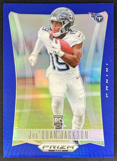 Jha Quan Jackson 2024 Panini Prizm Deca Blue /149 Titans Sports Trading Cards