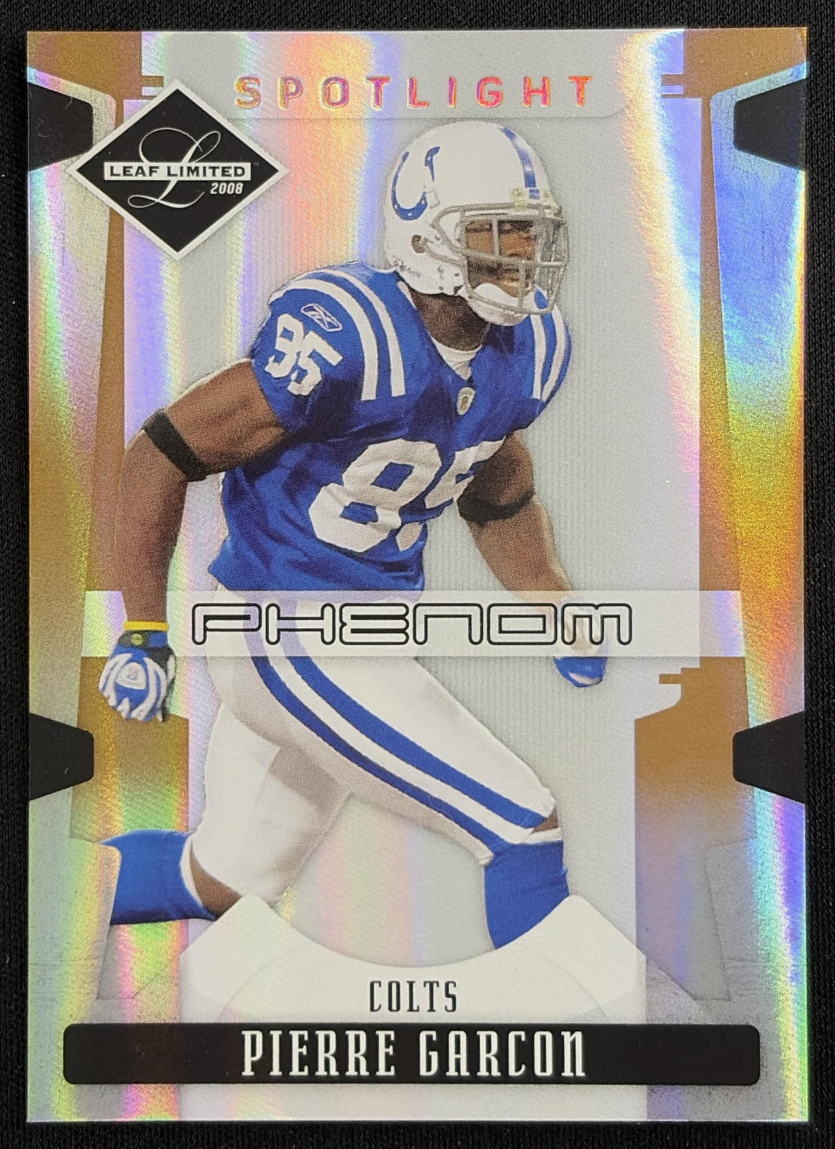 Pierre Garcon 2008 Leaf Limited Bronze Spotlight /125 Colts