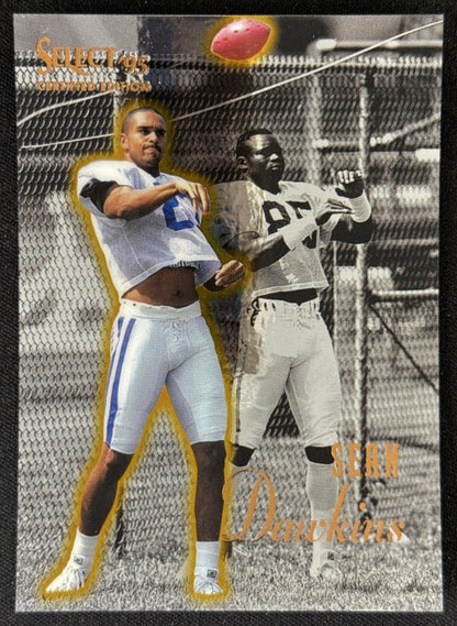 Sean Dawkins 1995 Pinnacle Select Certified Colts Sports Trading Card