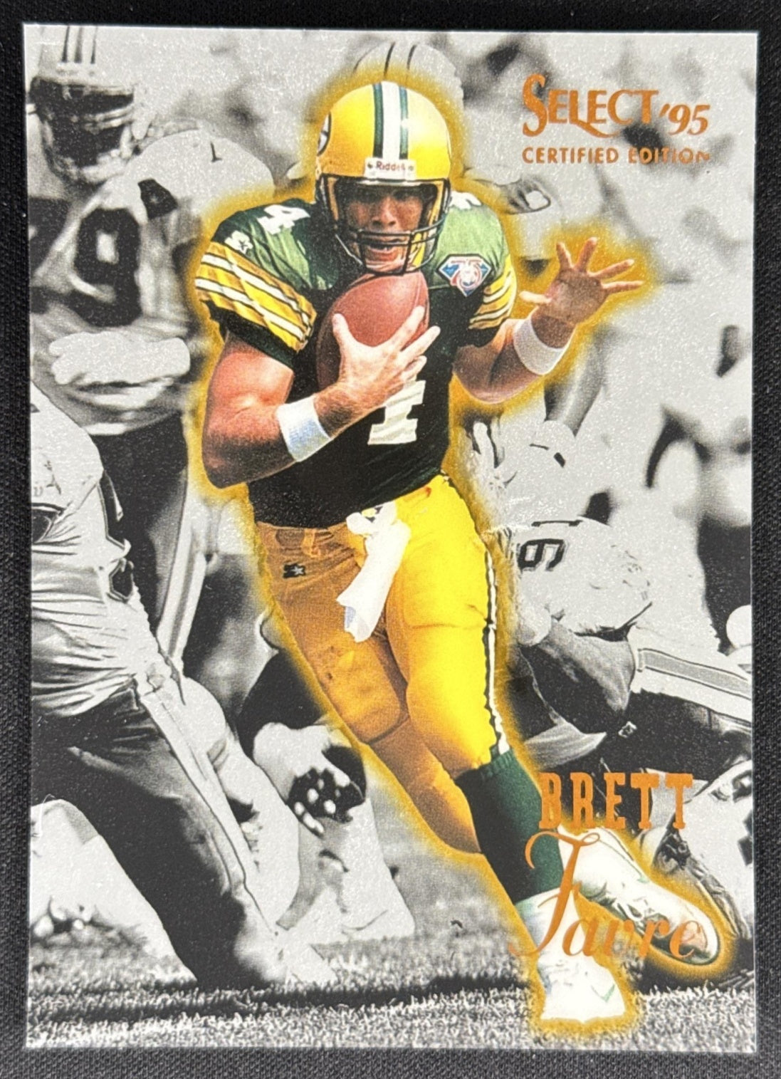 Brett Favre 1995 Pinnacle Select Certified Packers