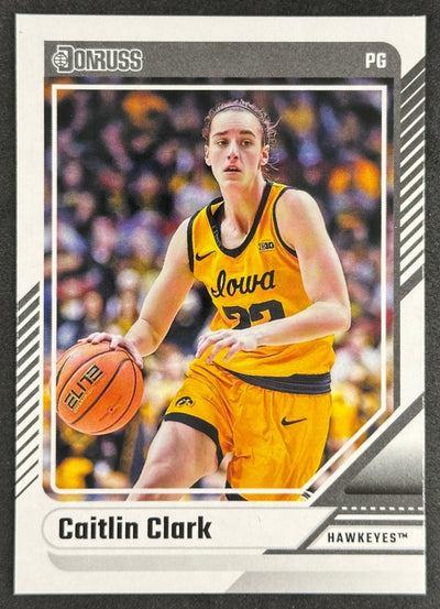 Caitlin Clark 2024 Collection Donruss Hawkeyes Sports Trading Card