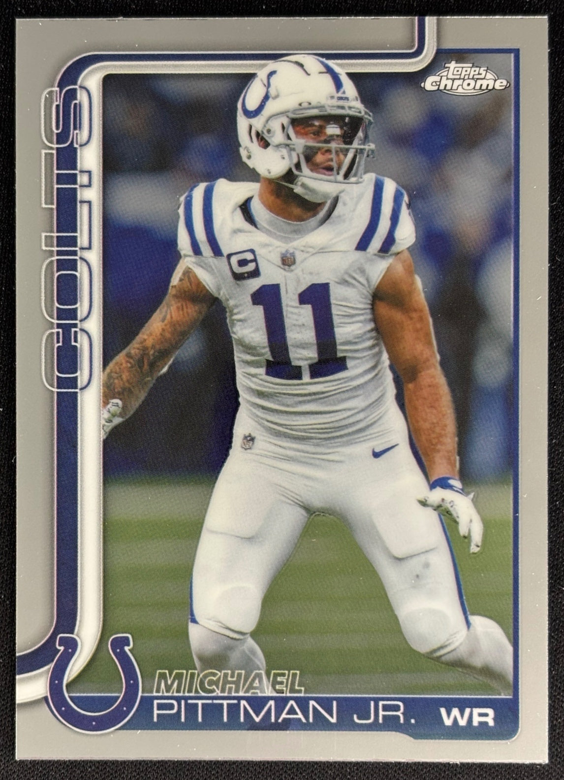 Michael Pittman Jr. 2025 Topps Chrome Colts Sports Trading Cards