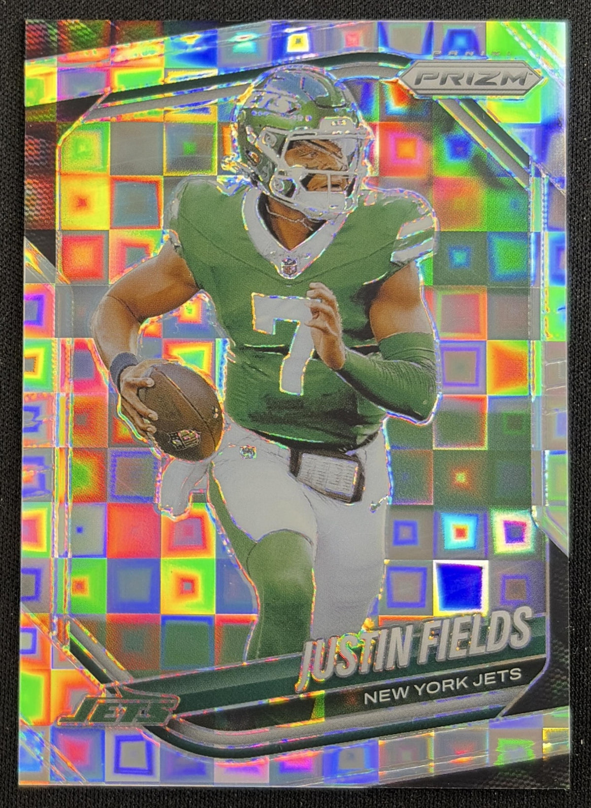 Justin Fields 2025 Panini Prizm Pandora /400 Jets