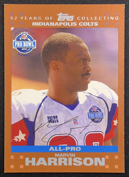 Marvin Harrison 2007 Topps Copper /2007 Colts