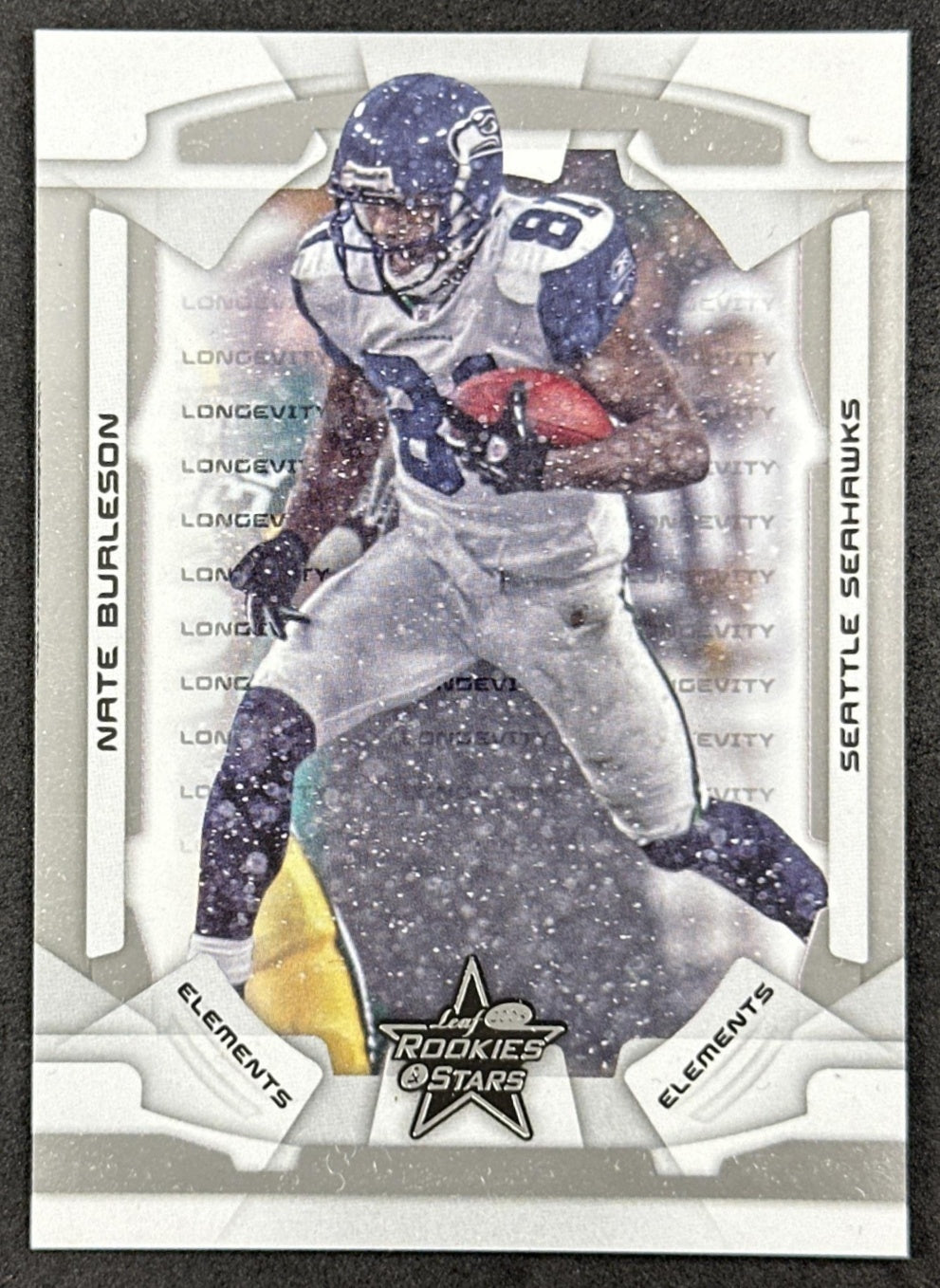 Nate Burleson 2008 Leaf Rookies & Stars Longevity Elements /249 Seahawks
