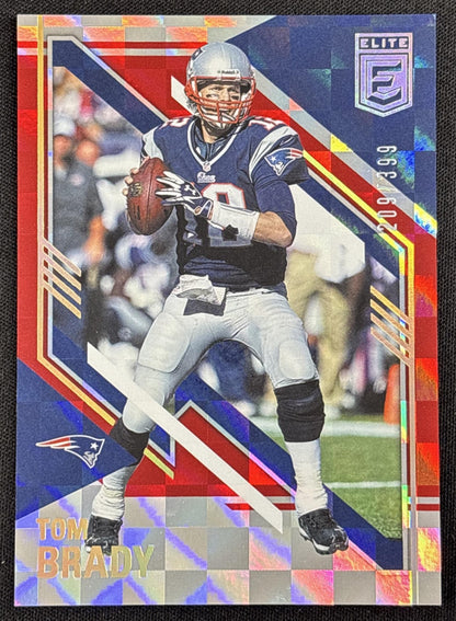 Tom Brady 2021 Panini Donruss Elite Red /399 Patriots