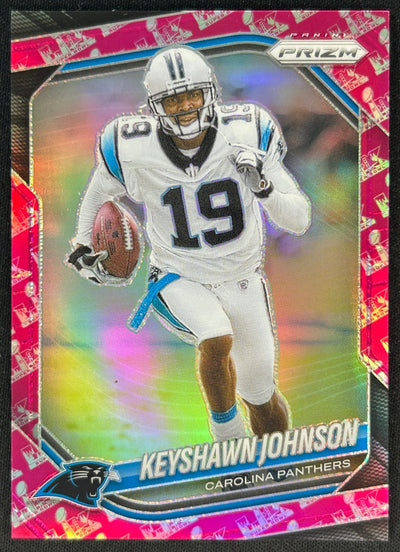 Keyshawn Johnson 2025 Prizm Super Bowl LX /60 Panthers