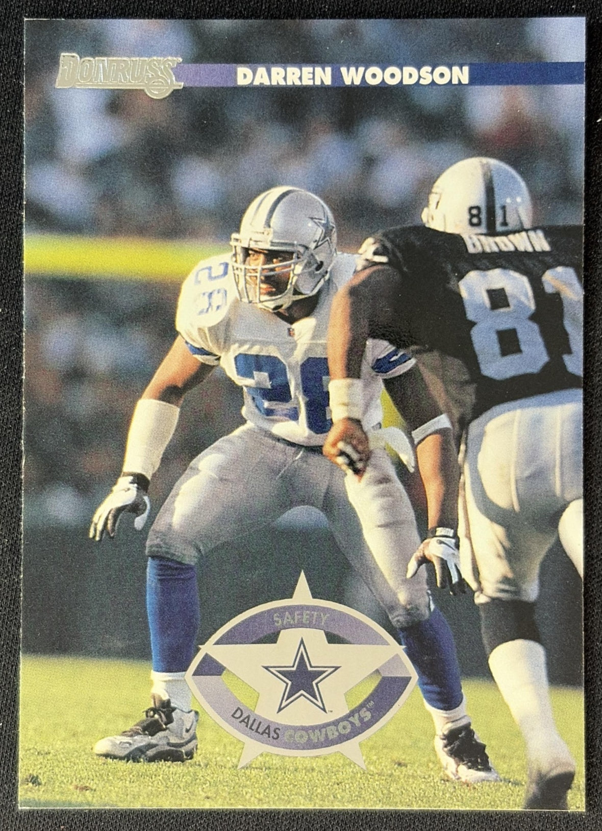 Darren Woodson 1996 Donruss Cowboys Front