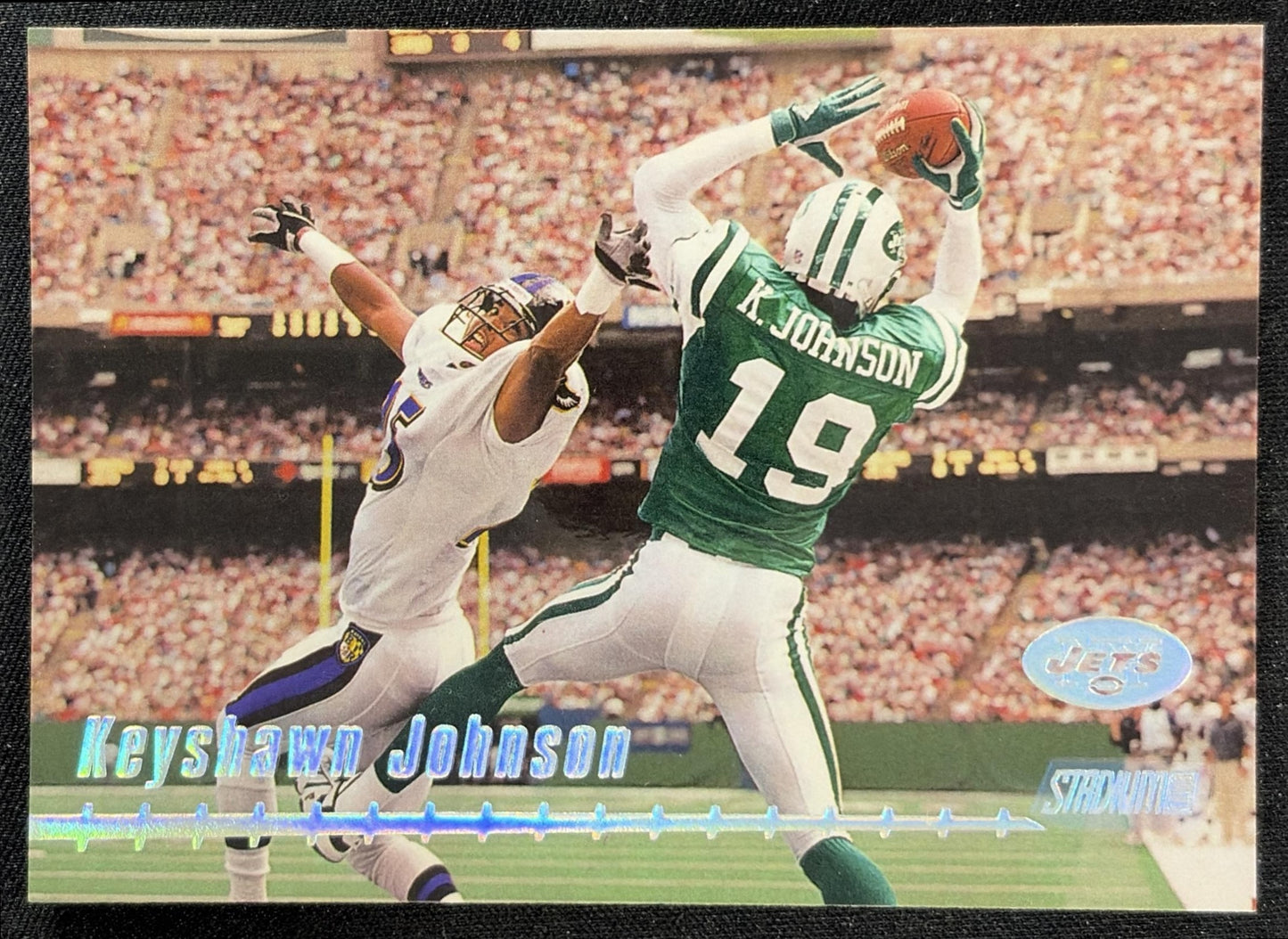 Keyshawn Johnson 1999 Topps Stadium Club Jets