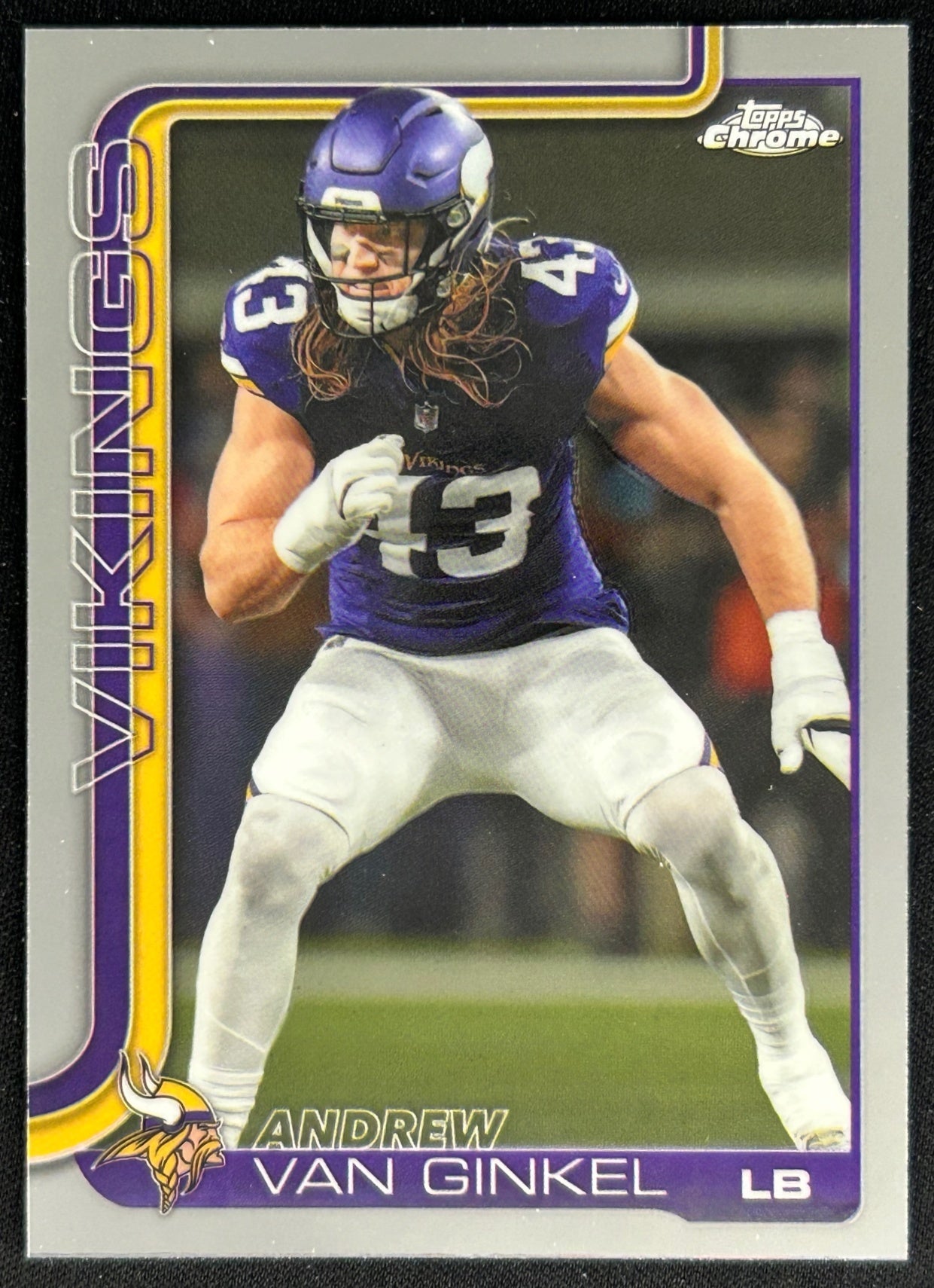 Andrew Van Ginkel 2025 Topps Chrome Vikings Sports Trading Cards